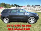 2012 Carbon Black Metallic GMC Acadia SLE AWD #53983275