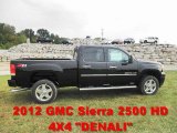 2012 Onyx Black GMC Sierra 2500HD Denali Crew Cab 4x4 #53983267