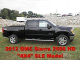 2012 Onyx Black GMC Sierra 2500HD SLE Crew Cab 4x4 #53983265