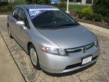 2007 Alabaster Silver Metallic Honda Civic Hybrid Sedan #53982262