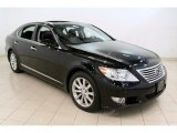 Obsidian Black Lexus LS in 2010