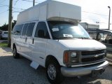 2002 Summit White Chevrolet Express 3500 Extended Commercial Van #53983180