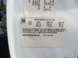 1997 Buick LeSabre Custom Info Tag