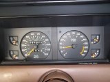 1989 Chrysler Lebaron GTC Turbo Convertible Gauges