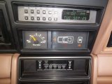 1989 Chrysler Lebaron GTC Turbo Convertible Controls