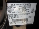 2003 F350 Super Duty Color Code for Black - Color Code: UD