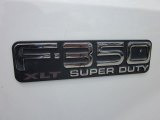 2003 Ford F350 Super Duty XLT Crew Cab Dually Marks and Logos