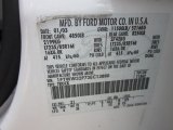 2003 F350 Super Duty Color Code for Oxford White - Color Code: Z1