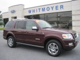 2007 Dark Cherry Metallic Ford Explorer Limited 4x4 #53982102