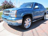 Arrival Blue Metallic Chevrolet Avalanche in 2004