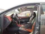 2008 Chevrolet Malibu LTZ Sedan Ebony/Brick Red Interior