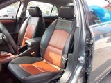 2008 Chevrolet Malibu LTZ Sedan Ebony/Brick Red Interior