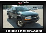 2002 Forest Green Metallic Chevrolet S10 ZR2 Extended Cab 4x4 #53982990
