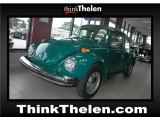 Tropical Green Metallic Volkswagen Beetle in 1974