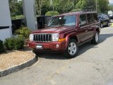 2008 Red Rock Crystal Pearl Jeep Commander Sport 4x4 #53980866