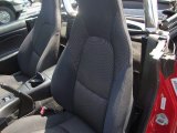 2002 Mazda MX-5 Miata LS Roadster Black Interior