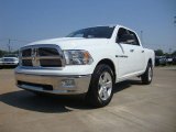 2012 Bright White Dodge Ram 1500 Big Horn Crew Cab 4x4 #53981970