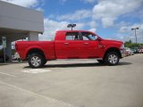 Flame Red Dodge Ram 2500 HD in 2012