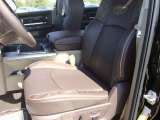 2012 Dodge Ram 2500 HD Laramie Longhorn Crew Cab 4x4 Light Pebble Beige/Bark Brown Interior
