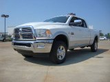 2012 Bright White Dodge Ram 2500 HD Laramie Crew Cab 4x4 #53981961