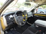 2005 Dodge Ram 1500 SLT Rumble Bee Regular Cab Dark Slate Gray Interior