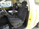 2005 Dodge Ram 1500 SLT Rumble Bee Regular Cab Dark Slate Gray Interior