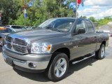 2008 Bright Silver Metallic Dodge Ram 1500 Big Horn Edition Quad Cab 4x4 #53982869