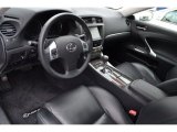 2011 Lexus IS 250 Black Interior