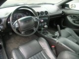 2002 Pontiac Firebird Trans Am WS-6 Coupe Ebony Black Interior
