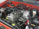 2002 Toyota Tacoma Regular Cab 2.4 Liter DOHC 16-Valve 4 Cylinder Engine