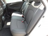 2012 Hyundai Sonata SE 2.0T Black Interior