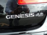 2010 Hyundai Genesis 4.6 Sedan Marks and Logos