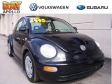 Black Volkswagen New Beetle in 1999