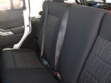 2012 Jeep Wrangler Unlimited Sahara 4x4 Black Interior