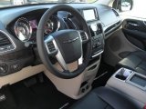 2012 Chrysler Town & Country Touring - L Black/Light Graystone Interior