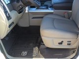 2012 Dodge Ram 1500 Laramie Crew Cab 4x4 Light Pebble Beige/Bark Brown Interior