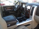 2012 Dodge Ram 1500 Laramie Crew Cab 4x4 Light Pebble Beige/Bark Brown Interior