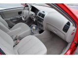 2003 Hyundai Accent GL Sedan Gray Interior
