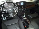 2010 BMW 5 Series 535i Sedan Black Interior