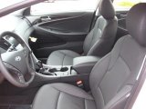 2012 Hyundai Sonata Limited Black Interior