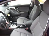 2012 Hyundai Elantra Limited Gray Interior