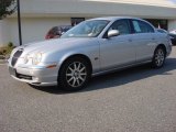 Platinum Metallic Jaguar S-Type in 2003