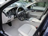 2012 Mercedes-Benz C 300 Luxury 4Matic Ash Interior