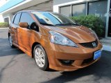 2009 Orange Revolution Metallic Honda Fit Sport #53980447