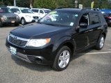 2009 Obsidian Black Pearl Subaru Forester 2.5 X Premium #53980424