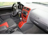 2009 Dodge Caliber R/T Dark Slate Gray/Red Interior