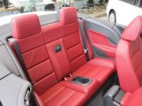 2012 Volkswagen Eos Lux Red Interior