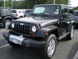 2012 Black Jeep Wrangler Sahara 4x4 #54202443