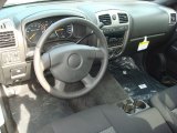 2012 Chevrolet Colorado LT Regular Cab 4x4 Ebony Interior