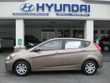 2012 Mocha Bronze Hyundai Accent GS 5 Door #54202969